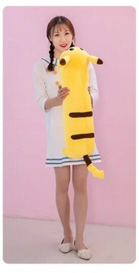 Pliušinė pagalvėlė - žaislas Pokemon Pikachu, 70 cm
