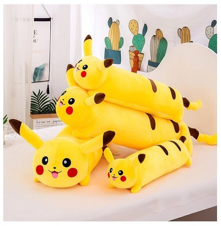 Pliušinė pagalvėlė - žaislas Pokemon Pikachu, 70 cm