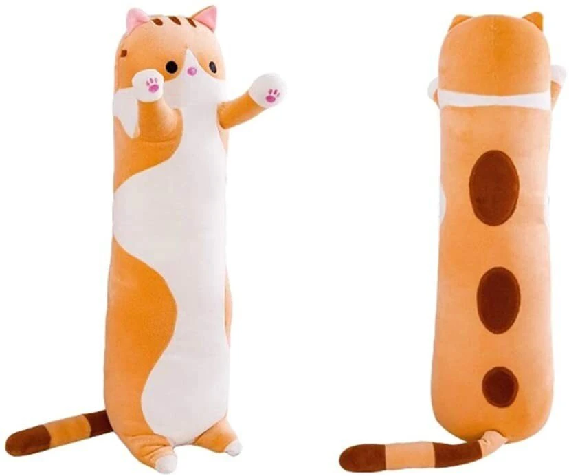 Pliušinis žaislas katinas rudas, 50 cm