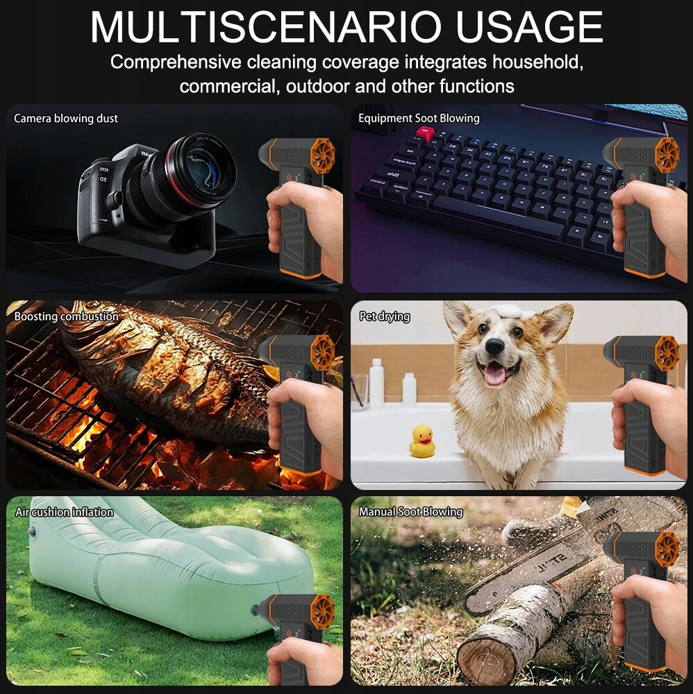 Akumuliatorinis pūstuvas-džiovintuvas Turbo Jet Fan