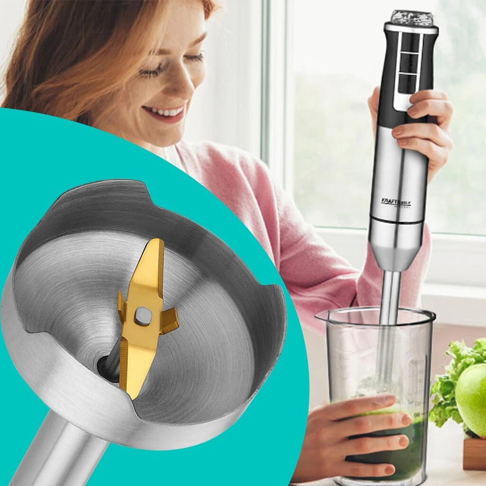 Kraft &amp;Dele Elektrinis plaktuvas/blenderis su priedais KRAFT&DELE KD4110