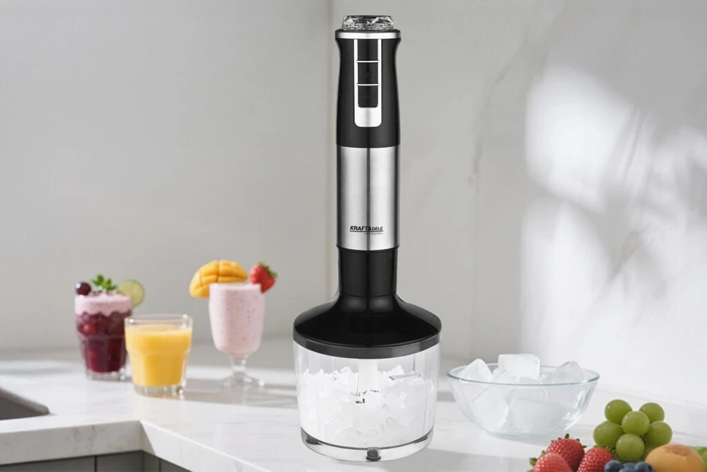 Kraft &amp;Dele Elektrinis plaktuvas/blenderis su priedais KRAFT&DELE KD4110