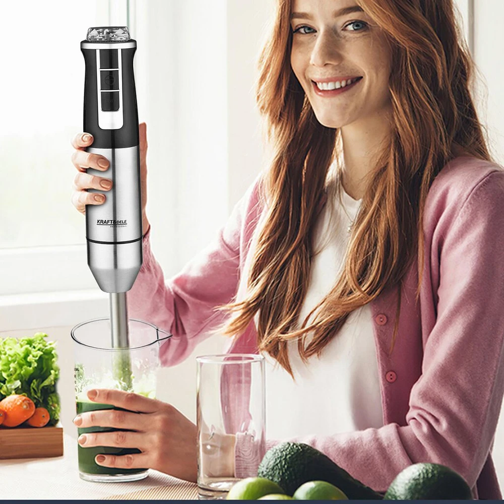 Kraft &amp;Dele Elektrinis plaktuvas/blenderis su priedais KRAFT&DELE KD4110