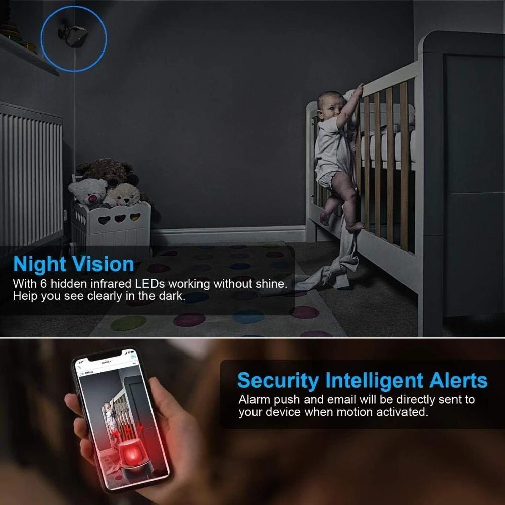 Mini kamera Smurf Security