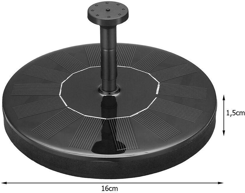 Fontanas su saulės baterija Rivex F77