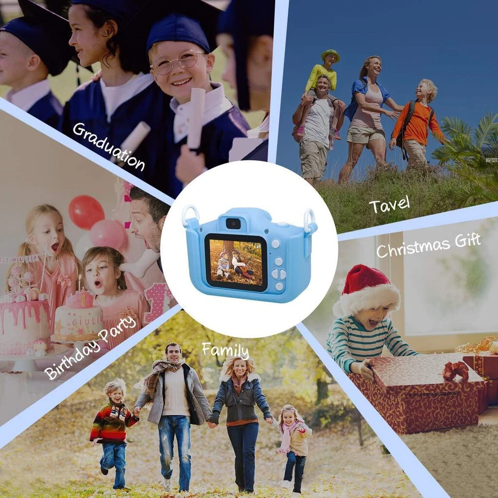 Skaitmeninis fotoaparatas Vaikiškas skaitmeninis fotoaparatas
