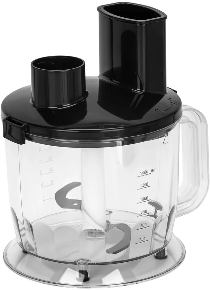 Kraftdele Smulkintuvas Trintuvas / smulkintuvas KD4182, 1500 W + priedai Kraft &amp; Dele, spalva: juoda, sidabrinė