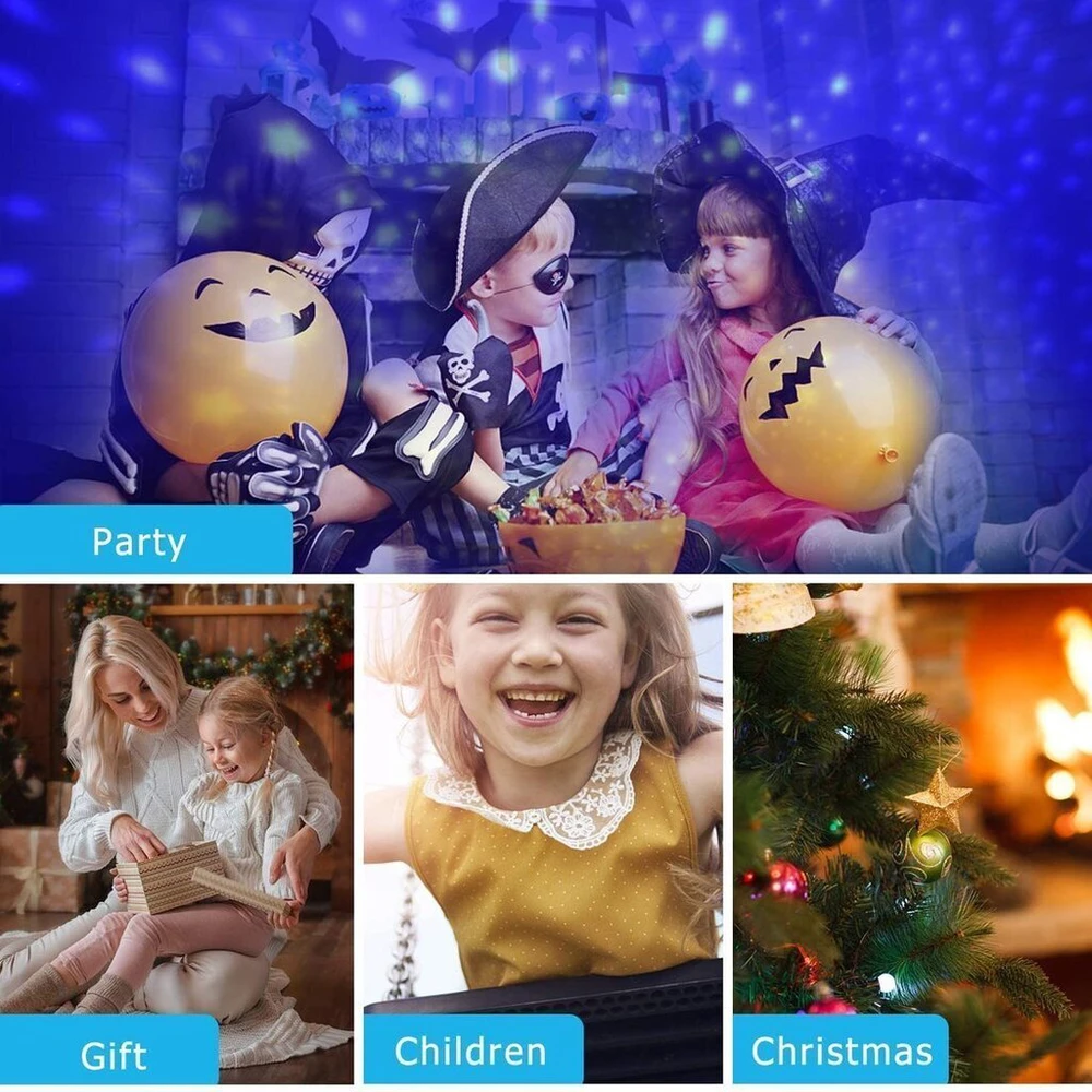 Star Master 360 vaikiškas besisukantis naktinis šviestuvas