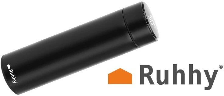 Termosas su LED ekranu, termometru, temperatūros indikatoriumi, 500 ml