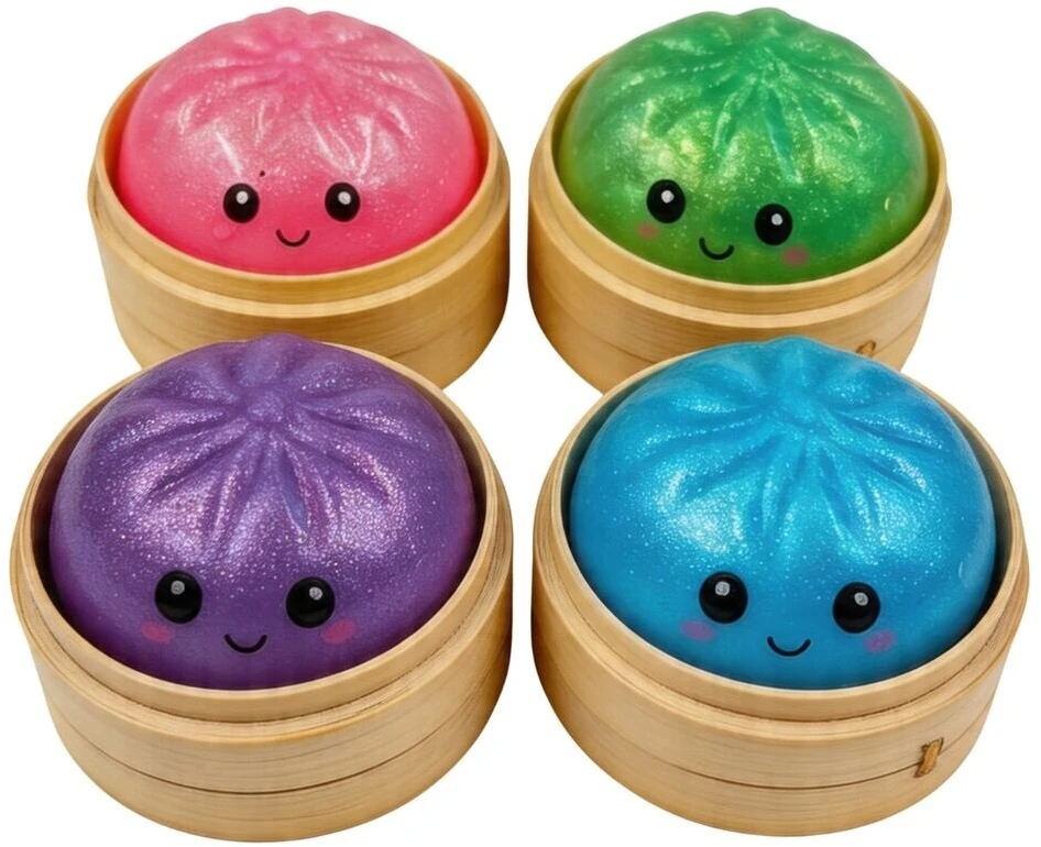 Toys Revolution Imagiland Dumpling Squishy Sugar 10 cm antistresinis žaislas