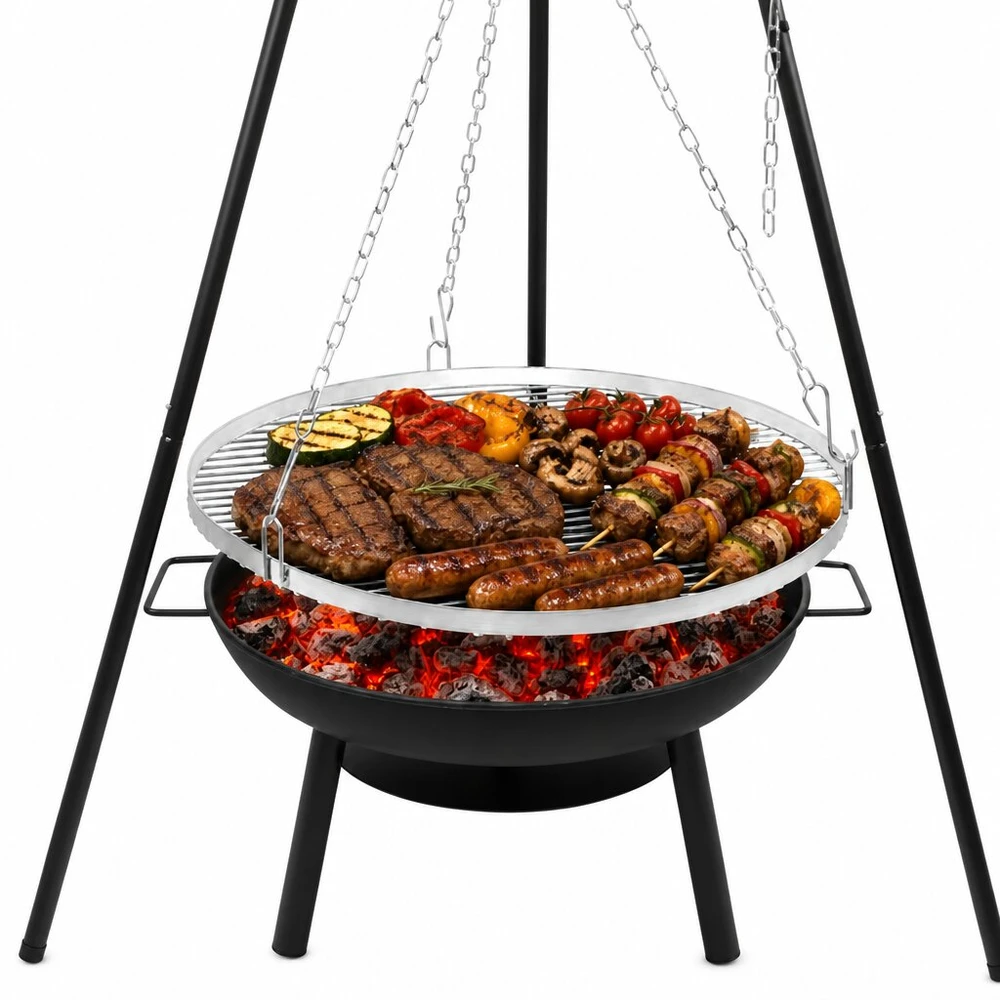Trikojis sodo grilis 167 cm, 58 cm skersmens grotelių