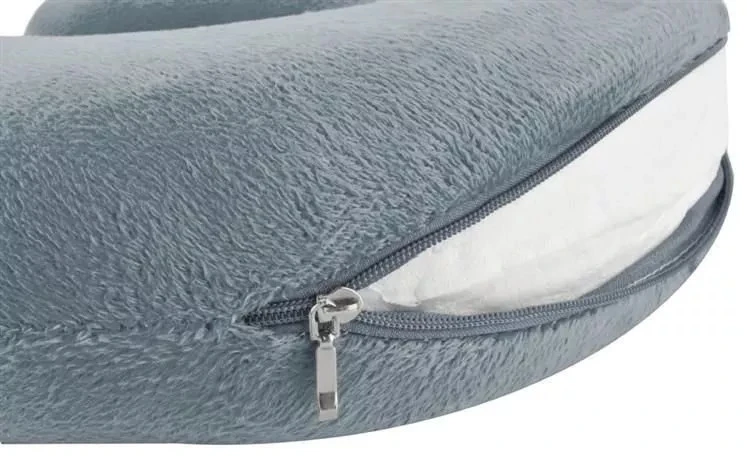 Trizand Ergonomiška kelioninė pagalvėlė su „memory foam“ užpildu, pilka