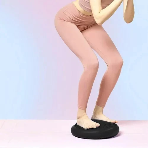Trizand Sensomotorinė balansinė pagalvėlė su pompa, skersmuo 34 cm