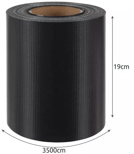 Tvoros juosta 19cmx35m 450g/m2, antracitas