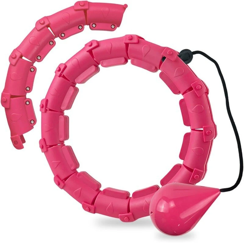 None UAB Ridiva; Plungės g. 4, Vilnius, LT-02300; info@reach.lt Masažuojantis gimnastikos lankas Smart Hula Hoop HHP007 rožinis