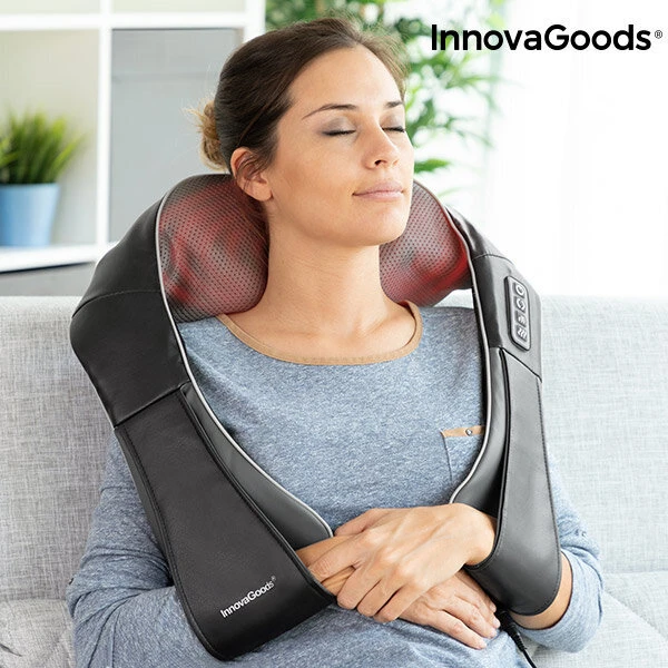 Vibro masažuoklis InnovaGoods Shiatsu Pro 24W