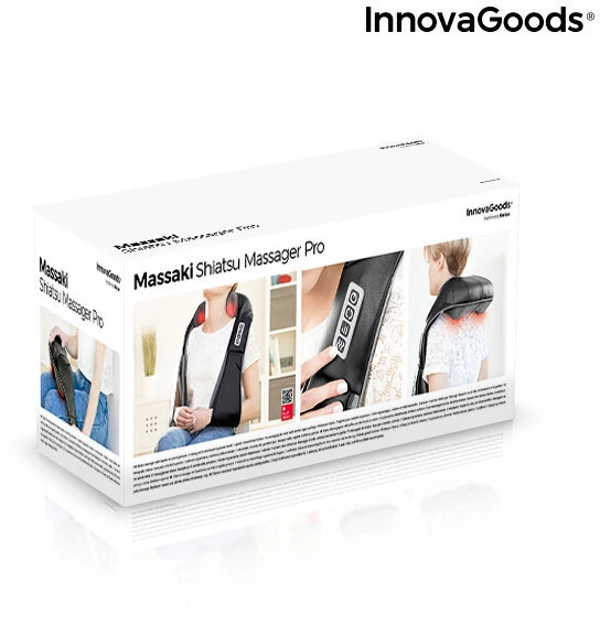 Vibro masažuoklis InnovaGoods Shiatsu Pro 24W