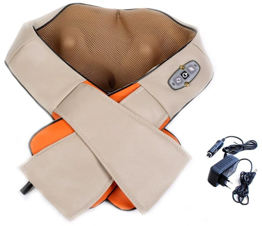 Vibro masažuoklis Nugaros ir kaklo masažuoklis Shiatsu technika Reach