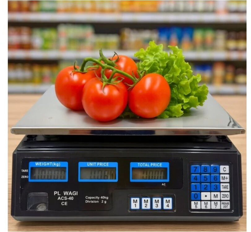 Virtuvinės svarstyklės Svarstyklės 40kg-2g