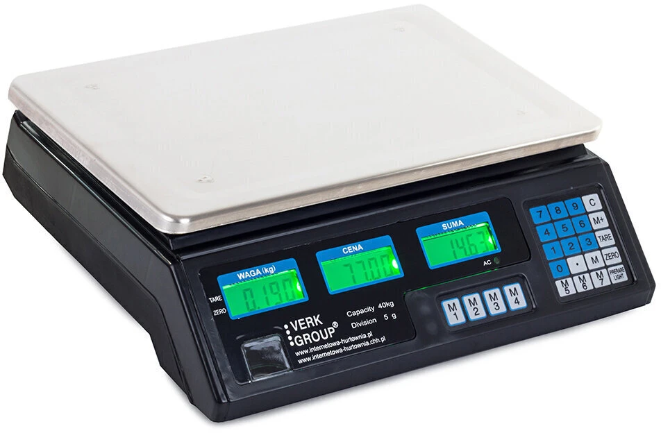 Virtuvinės svarstyklės Svarstyklės Berimax B4011, 40kg