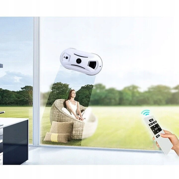 Išmanusis langų valymo robotas, HCR-09 bubello, spalva: balta