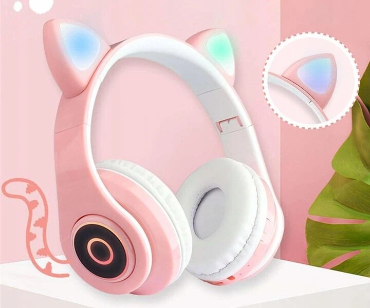 Unit Belaidės Ausinės With Cat Ears