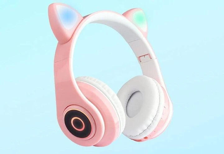 Unit Belaidės Ausinės With Cat Ears