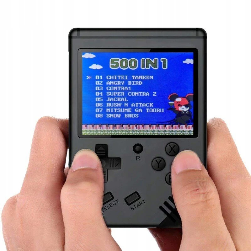 Žaidimų konsolė Retro konsolė GAMEBOY Pegasus Mario Contra Tanks 400 žaidimų