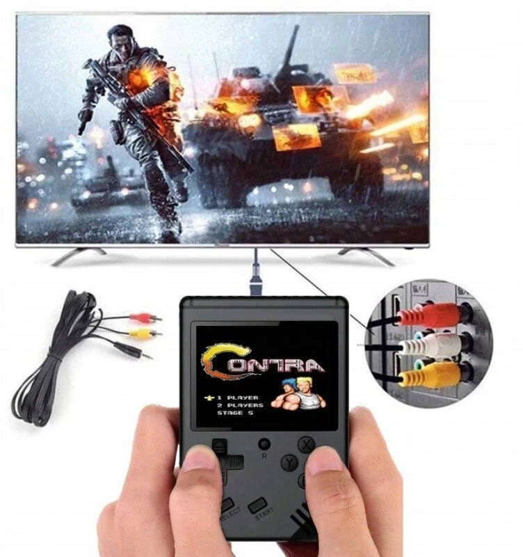 Žaidimų konsolė Retro konsolė GAMEBOY Pegasus Mario Contra Tanks 400 žaidimų