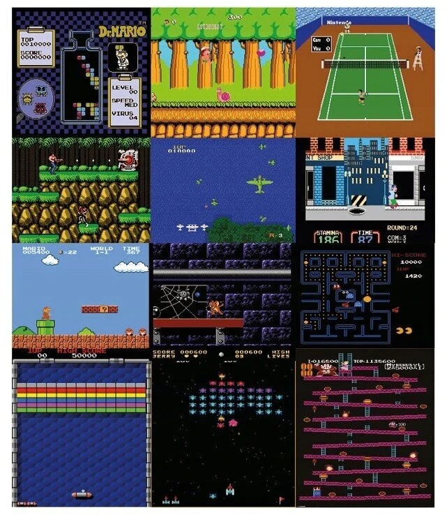 Žaidimų konsolė Retro konsolė GAMEBOY Pegasus Mario Contra Tanks 400 žaidimų