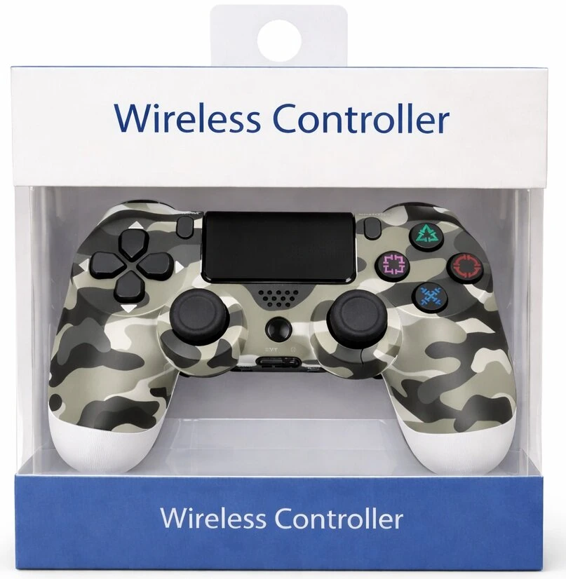 Žaidimų pultelis Belaidis žaidimų pultelis DS4 W ProGrip Cam Gray – tinka PS4, PC, Android ir iOS