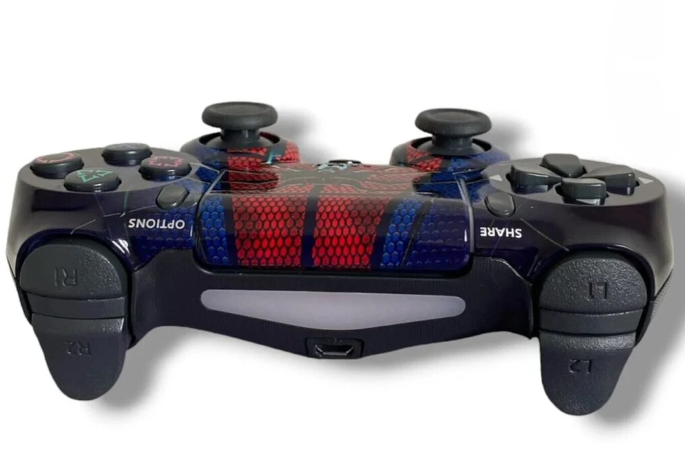 Žaidimų pultelis Games World Doubleshock 4 V2 Spiderman juodas