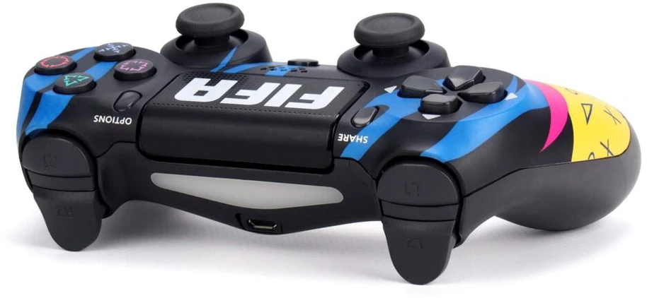 Žaidimų pultelis Games World Doubleshock 4 V2 Fifa Juodas/Geltonas
