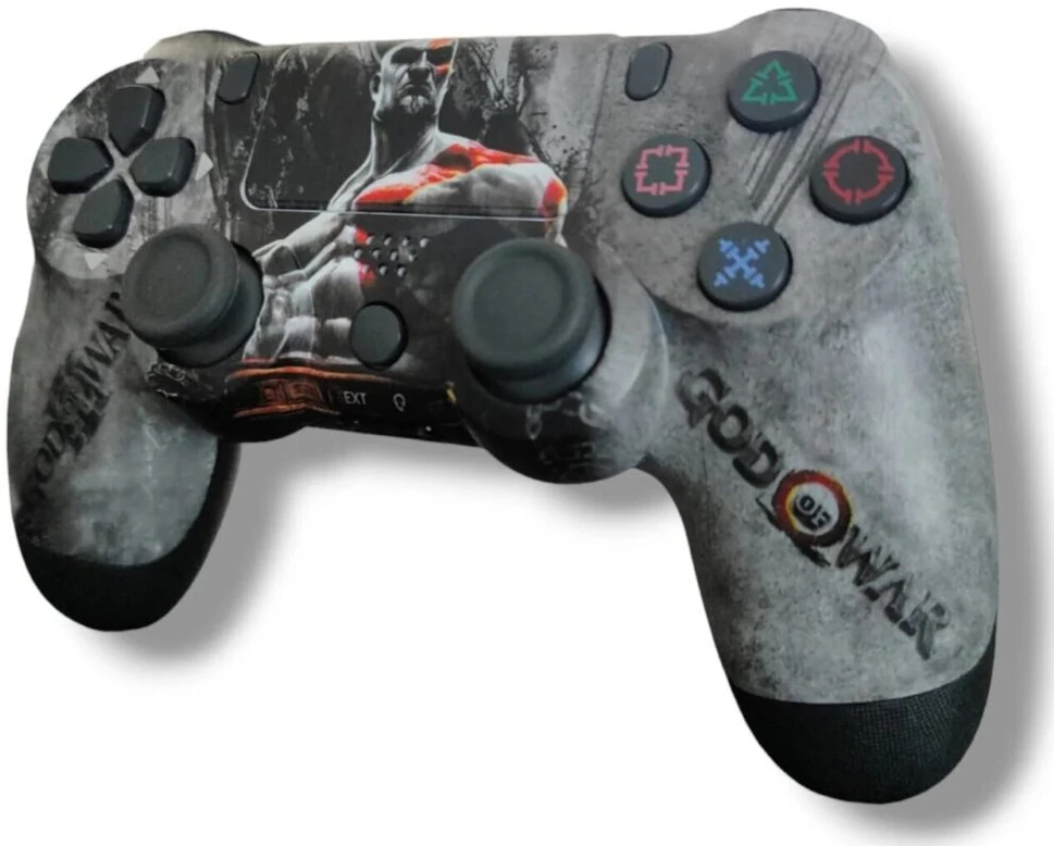 Žaidimų pultelis Games World Doubleshock 4 V2 God of war pilkas