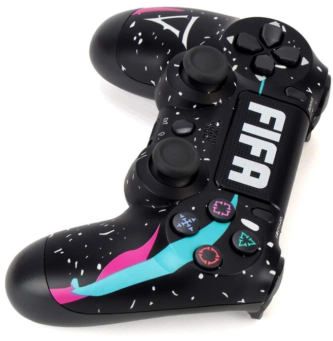 Žaidimų pultelis Games World Doubleshock 4 V2 FIFA Juodas