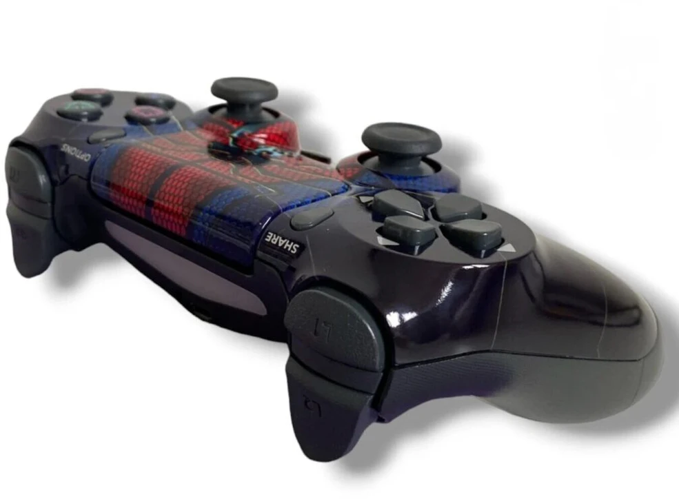 Žaidimų pultelis Games World Doubleshock 4 V2 Spiderman juodas