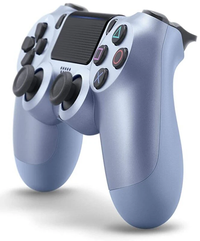 Žaidimų pultelis Games World PS4 Doubleshock 4 V2 bevielis žaidimų pultelis / valdiklis, šviesiai mėlynas ( Titanium Mėlyna), skirtas PS4 / PS5 / Android / iOS