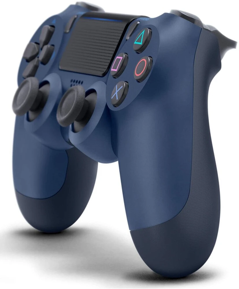 Žaidimų pultelis Games World PS4 Doubleshock 4 V2 bevielis žaidimų pultelis / valdiklis, tamsiai mėlynas (Midnight Mėlyna), skirtas PS4 / PS5 / Android / iOS