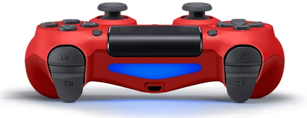 Žaidimų pultelis Games World PS4 Doubleshock 4 V2 bevielis žaidimų pultelis / valdiklis, raudonas, skirtas PS4 / PS5 / Android / iOS