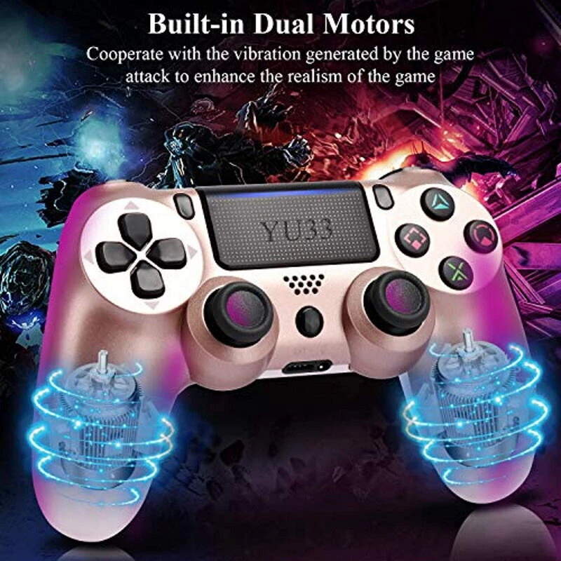 Žaidimų pultelis Riff RI-GAME-PS4/GORO, spalva: rožinė
