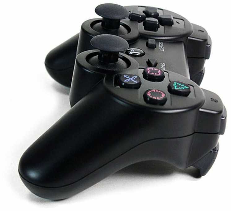Žaidimų pultelis Žaidimų pultelis Games World PS3 Doubleshock 3 bevielis žaidimų pultelis / valdiklis, juodas, skirtas PS3