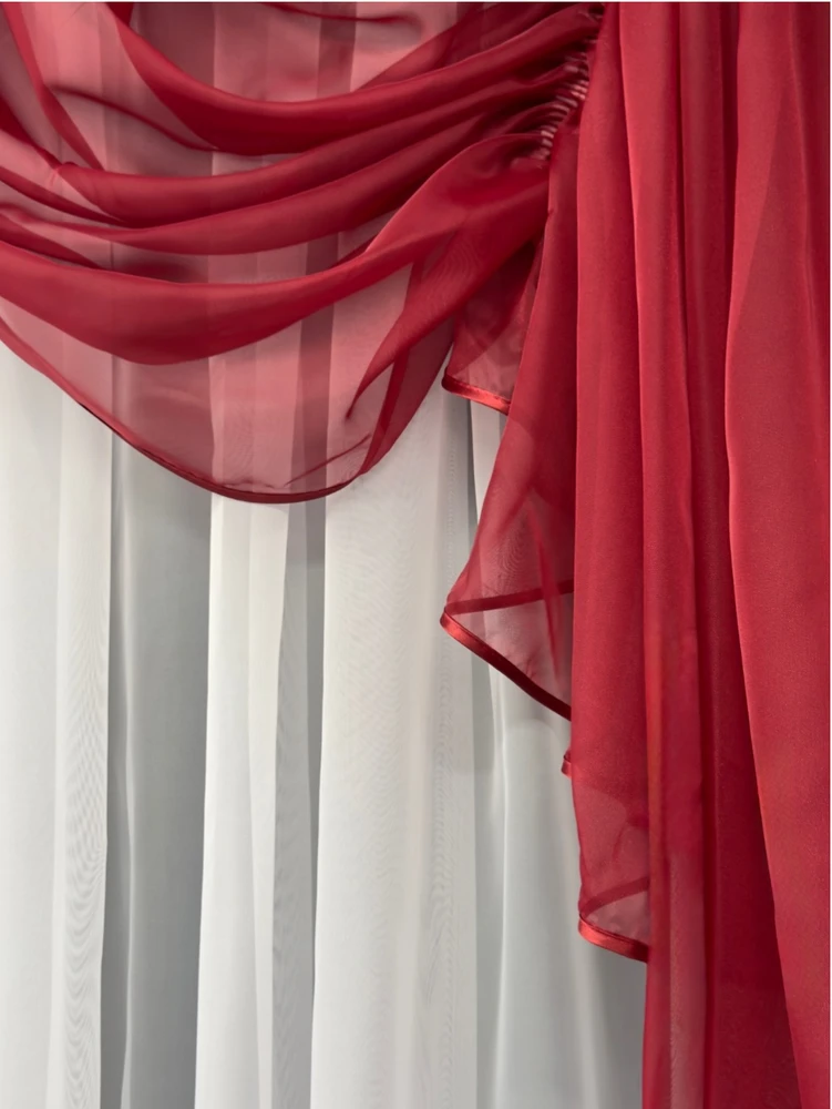 Dule Interior dieninė užuolaida 4x150 RP4-5(bordo)
