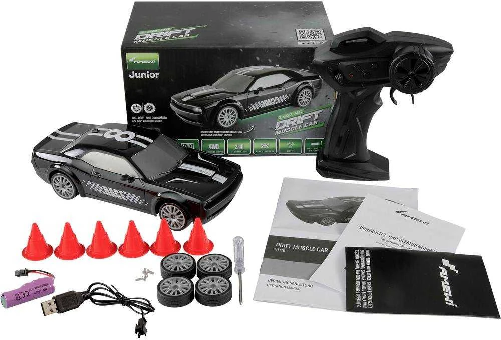 Carruzzo Amewi 21110 Radijo bangomis valdomas (RC) modelis Šonaslydžio automobilis Elektrinis variklis 1:20