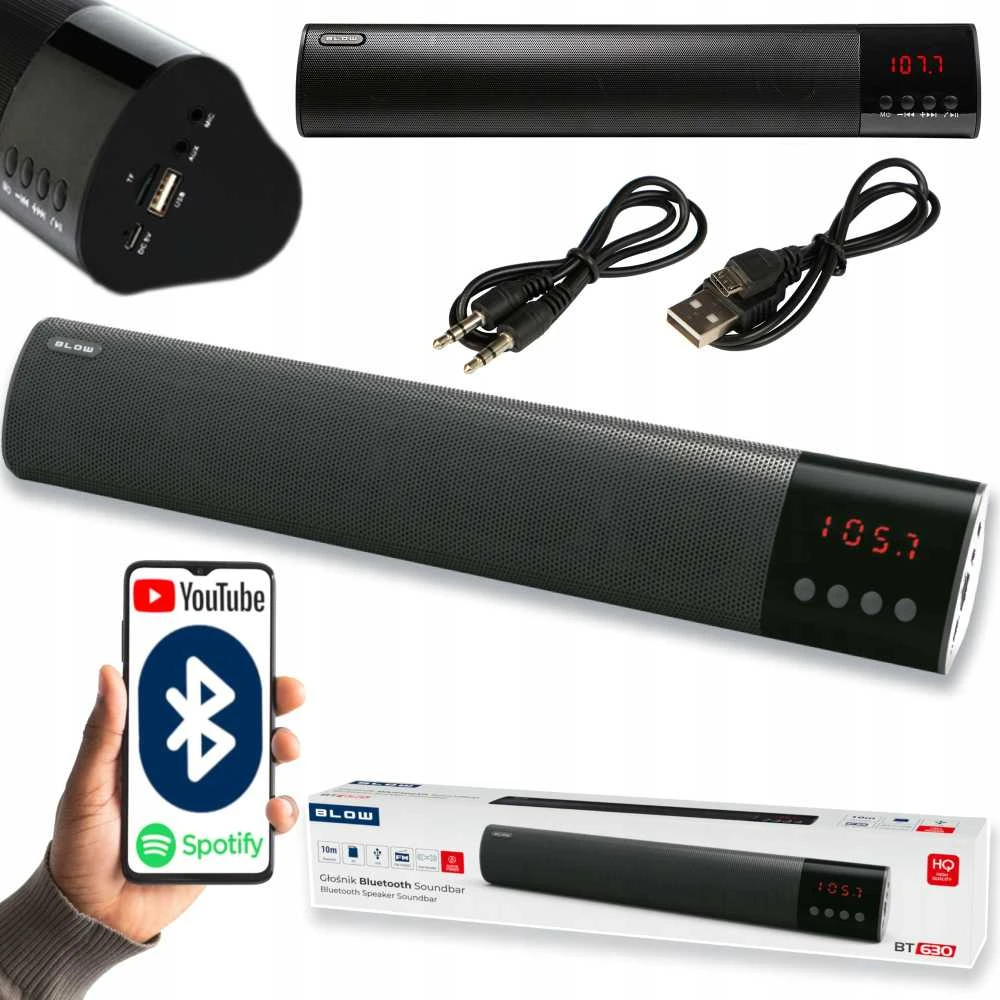 Blow Bluetooth garsiakalbis BT630 soundbar juoda