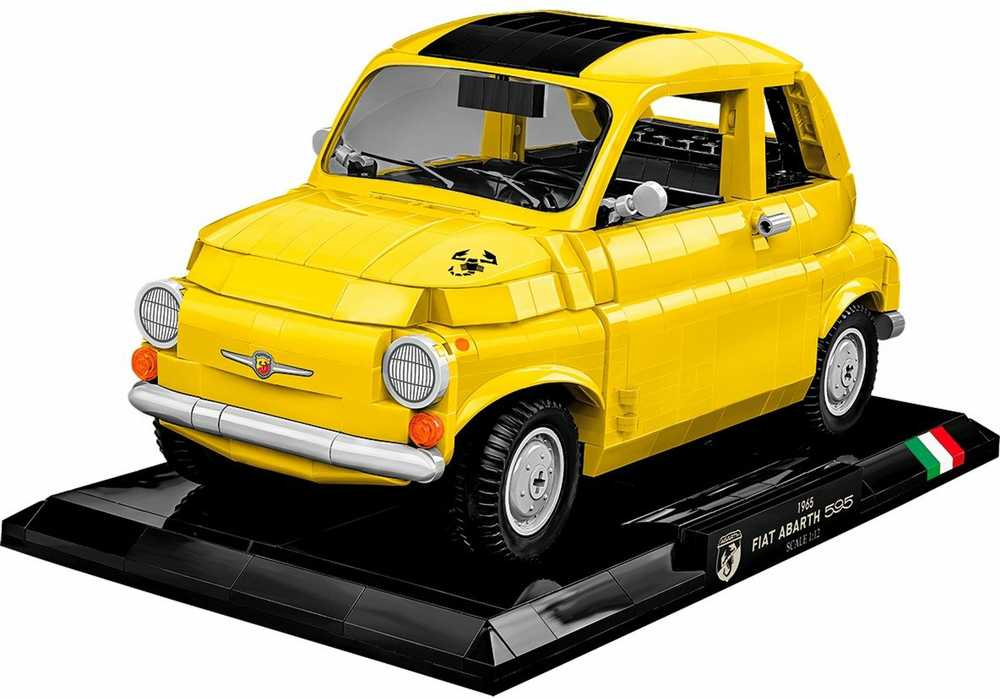 Cobi COBI Fiat 500 Abarth Executive Edition, statybinis žaislas (mastas: 1:12)