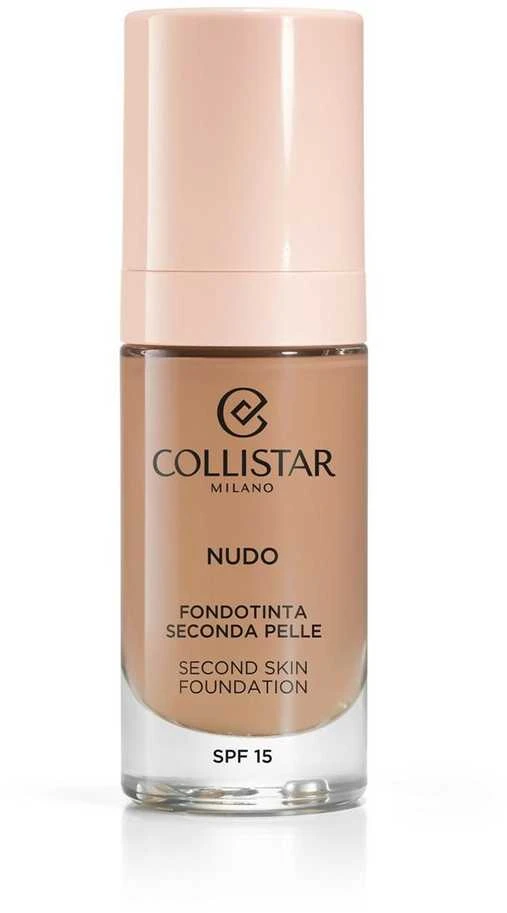 Collistar Nudo Fondo De Maquillaje Segunda Piel Spf15 5n-Ambra, 30 ml
