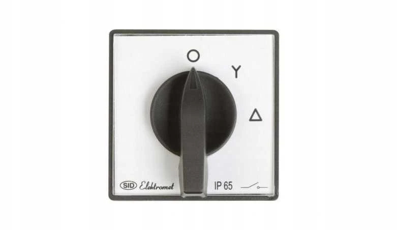 Elektromet Star-delta kumštelio jungiklis 3P 25A IP65 Arc 25-22 su plokšte (922511)