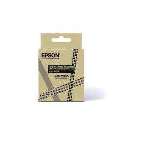 Epson Epson „LabelWorks LK-5QWJ“ – baltas ant matinės chaki spalvos – ritinėlis (1,8 cm x 8 m) 1 kasetė(-ės) pakabos dėžutė – juostų kasetė – skirta „LabelWorks LW-C410“, „LW-C6“