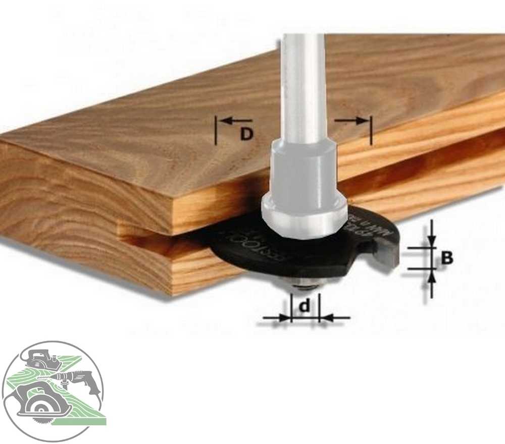 Diskinė griovelių freza (be frezos koto) Festool; Ø40 mm; 3 mm