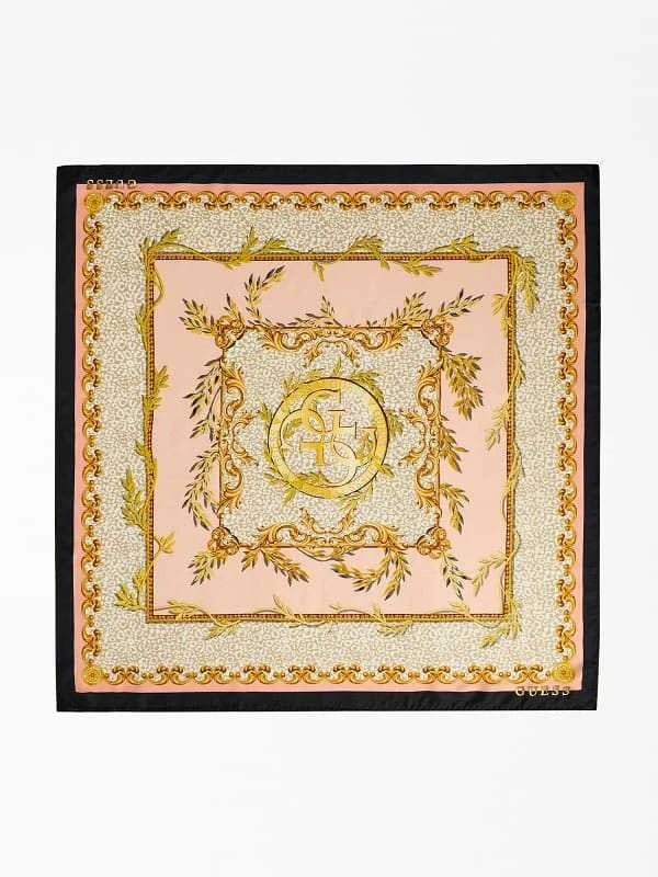 Guess, Guess, Textile Scarf, Rose, 90 x 90, For Women